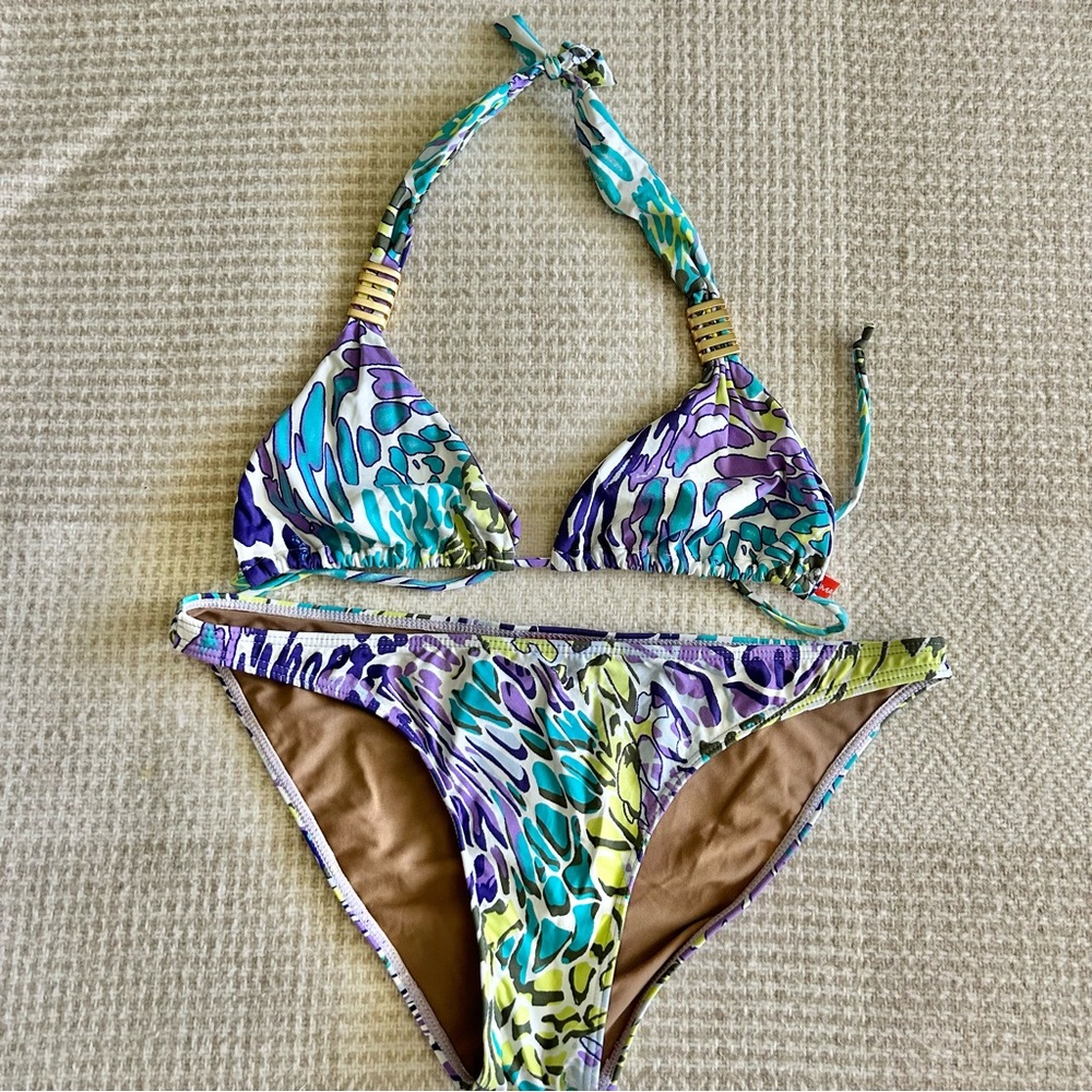 Cia Maritima Animal Print Bikini